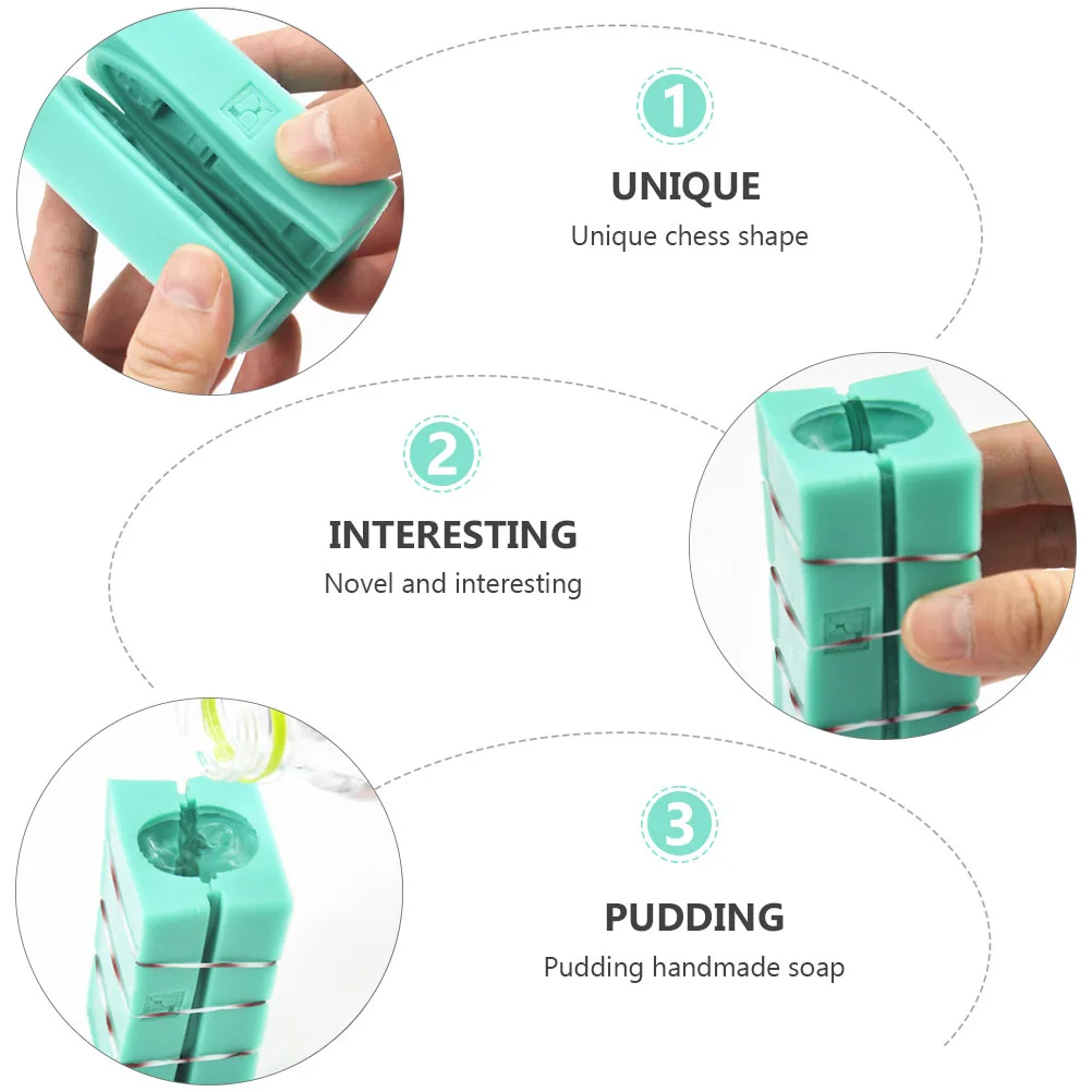 

12Pcs Chess Cake Mold Silicone Soft Flexible Non Stick DIY Baking Mould for Chocolate Fondant Cake Jelly Pudding Soap