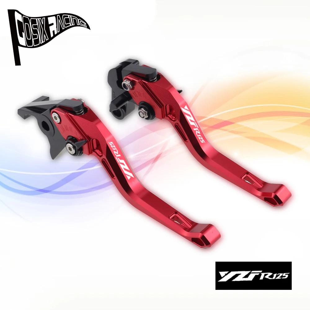 

Fit For YZF R125 2008-2011 YZFR125 2009 2010 2011 Motorcycle CNC Accessories Short Brake Clutch Levers Adjustable Handle Set