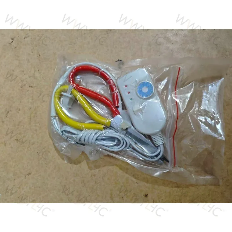 Thermal Electric Trimming Scissors, Adjustable Temp Hot Cutter for Fabric Zipper Ribbon, Suitable for Garment Tailor Workshop