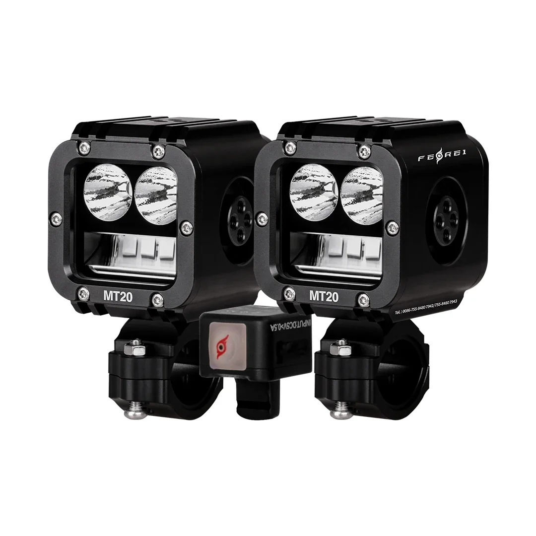 

MT20 Popular Design 120W Powerful For Extreme Weather 4 In 1 Lighting LED Motorcycle Auxiliary Lighting Spotlight