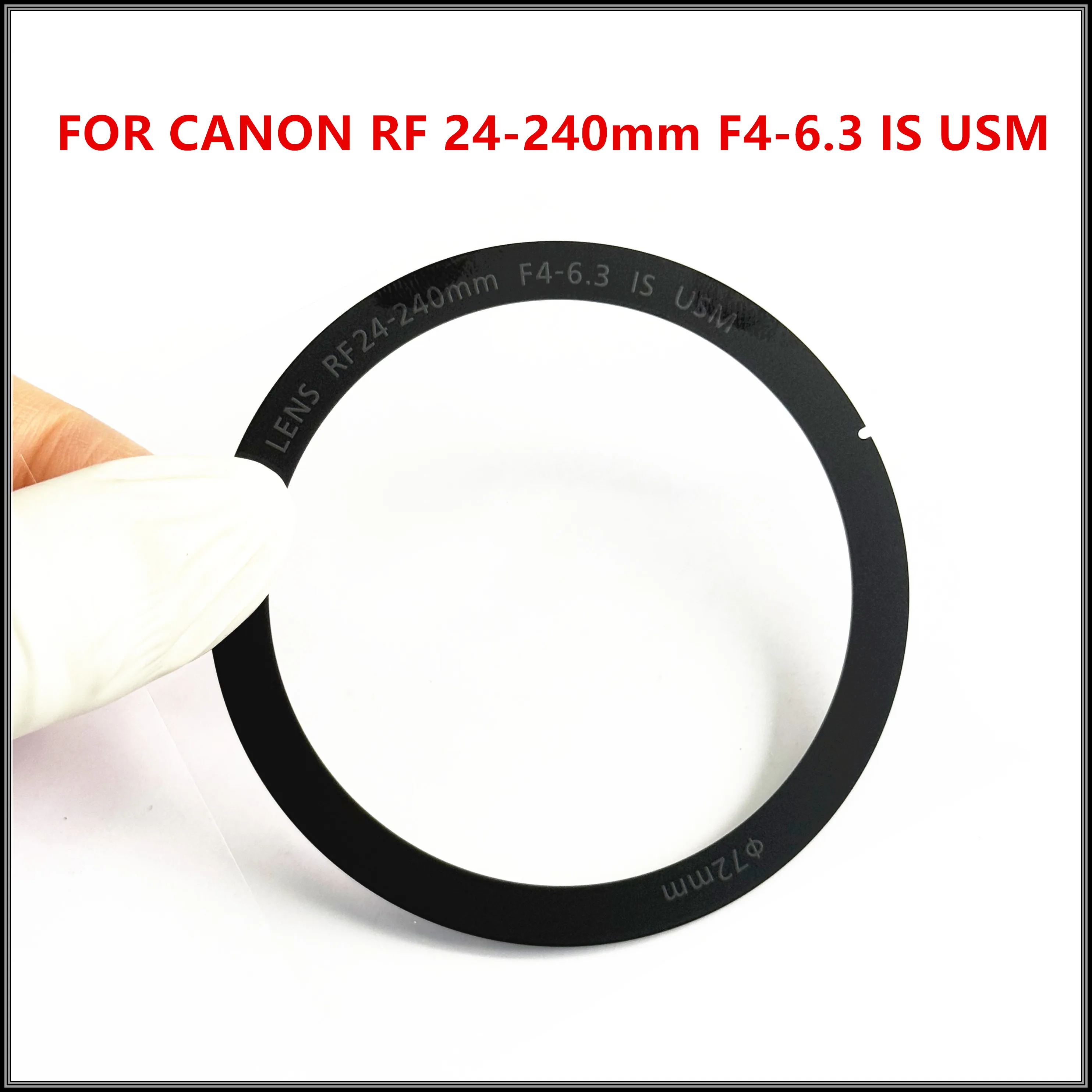

Новое оригинальное уплотнительное кольцо с логотипом на передней табличке для Canon RF 24-240 мм F4-6,3 IS USM