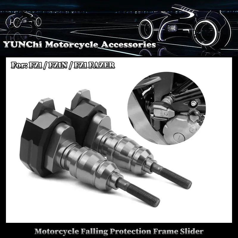 

Motorcycle Falling Protection Frame Slider Fairing Guard Crash Protector For YAMAHA FZ1 / FZ1N / FZ1 FAZER