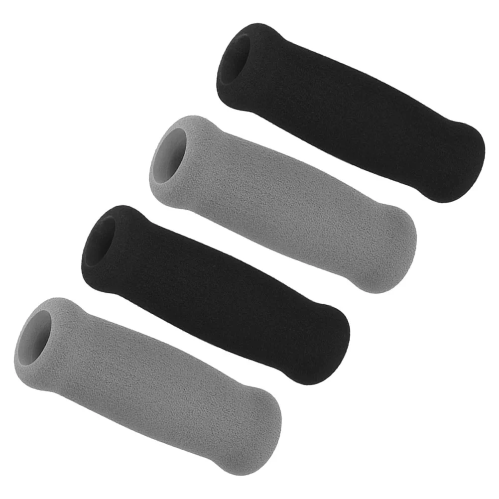 

4 Pcs Walking Aid Handle Cover Walker Accessories Crutch Handles Grip Thicken Grips Cane Non-slip Elderly Sponge Chair