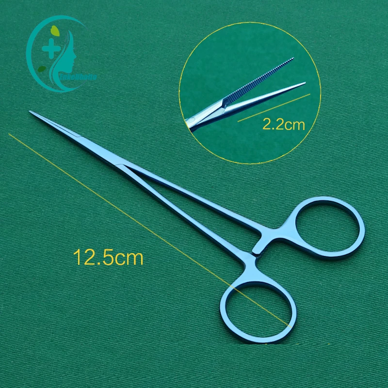 Microvascular hemostatic forceps Micro Ophthalmology Veterinary Surgical Instruments