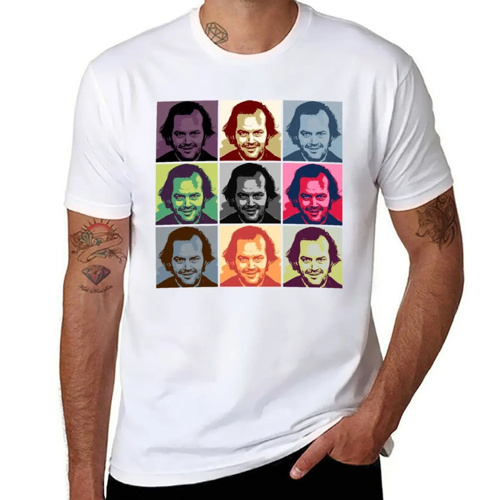 

Shining t Nicholson Art T-Shirt man Pop graphic Torrance t Iconic shirt mens shirts luxury Jack