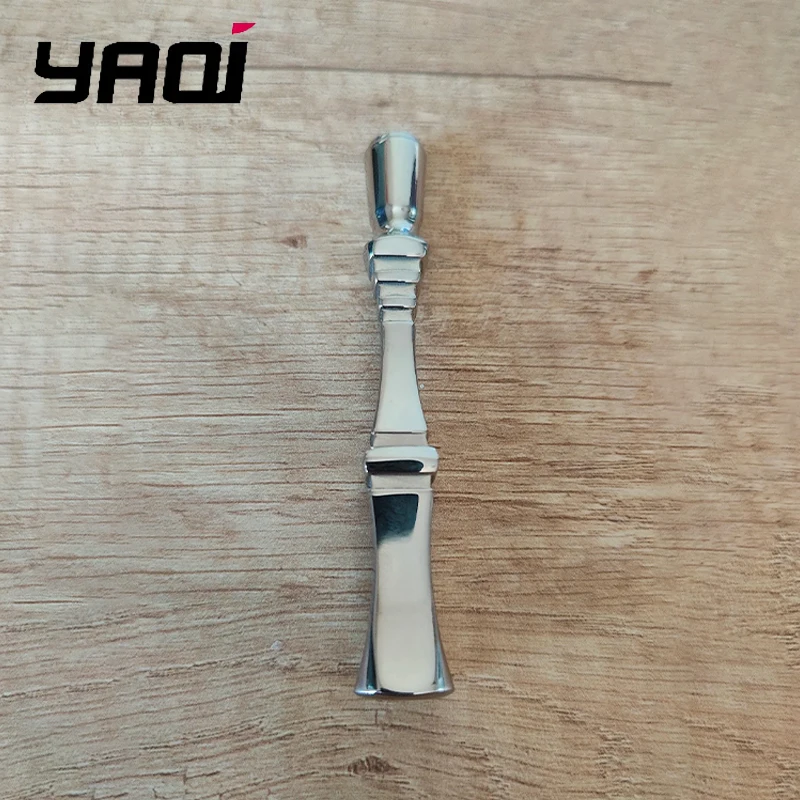 2026フラッシュセール-yaqiかみそりハンドル-yaqiチッペンデール磨き上げステンレス鋼メンズ安全かみそりハンドル