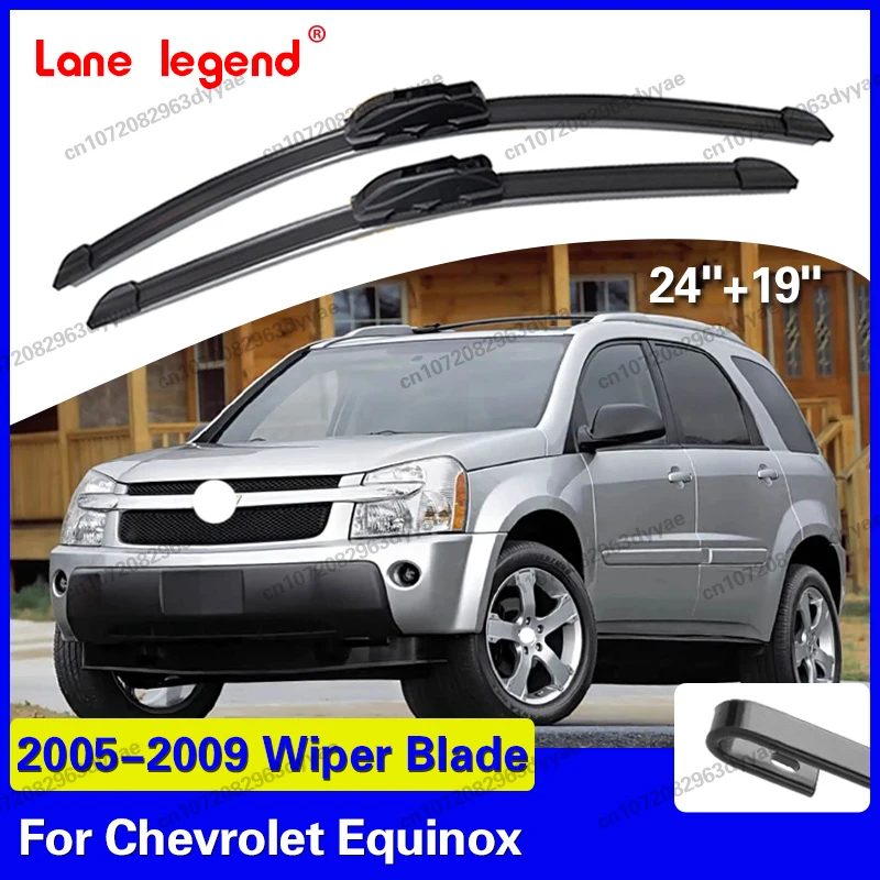 

2PCS Car Wiper Blades for Chevrolet Equinox Pontiac Torrent 2005-2009 Front Wiper Blades Windshield Windscreen Window Brush