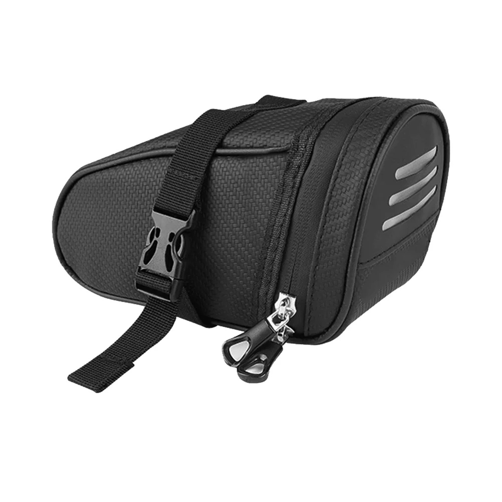 

For Mountain Bikes Cycling Safety Bag Bicycle Rear Bag Night Cycling Mini Tool Bag For Bicycle Cycling Accessory