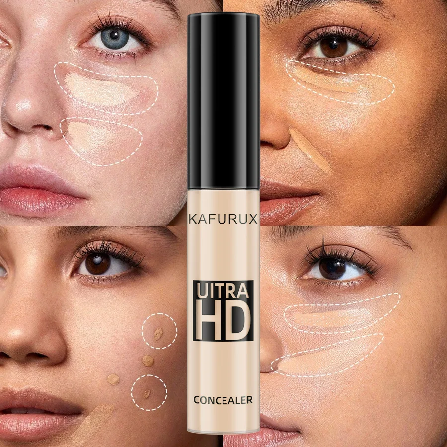 Correcteur liquide mat, haute couverture, étanche, contrôle de l'huile, hydratant, longue durée, maquillage professionnel pour le visage, cosmétiques, 1 pièce