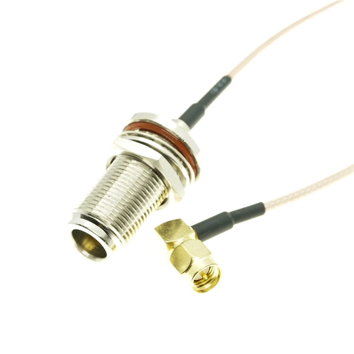 

N Type Female to SMA Male Right Angle RF RG316 Jumper Cable SMA-N Adapter for Huawei Modem
