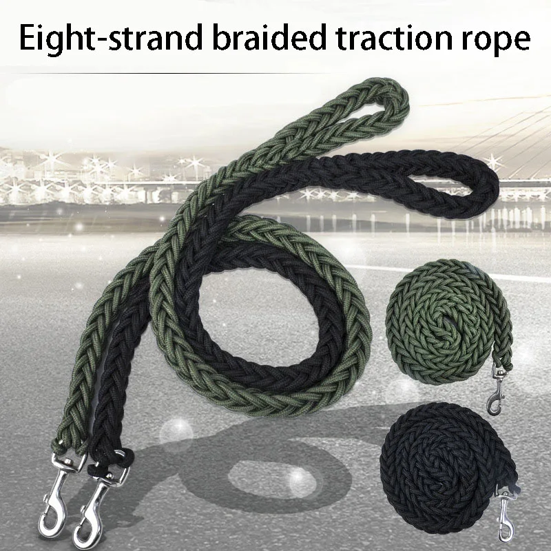 Dog Leashes Medium Large Dogs Leads Nylon Dog Harness Leash Pet Training Running Walking Safety Mountain Climb