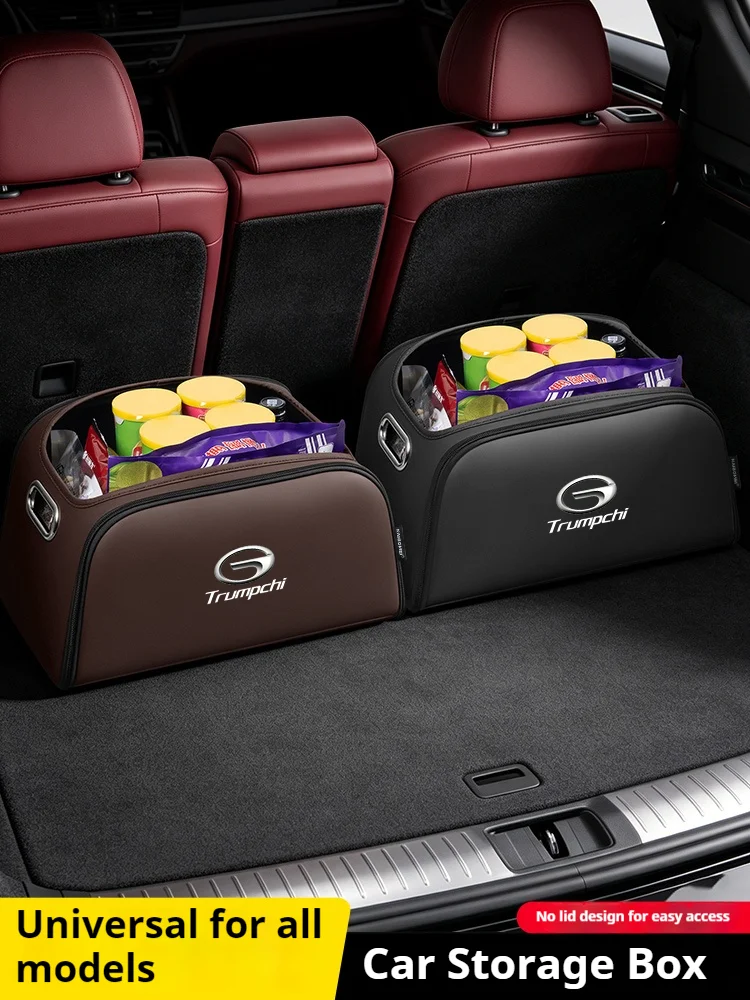 Car Trunk Organizer Box Storage Bag with Built-in Pocket For Trumpchi GAC Ga3 Ga4 Ga6 M6 S7 M8 E9 ES9 Gm8 Gs3 Gs4 Accessories