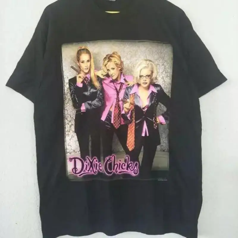 

Rare Dixie Chicks Band Vintage Heavy Cotton Black All Size T shirt
