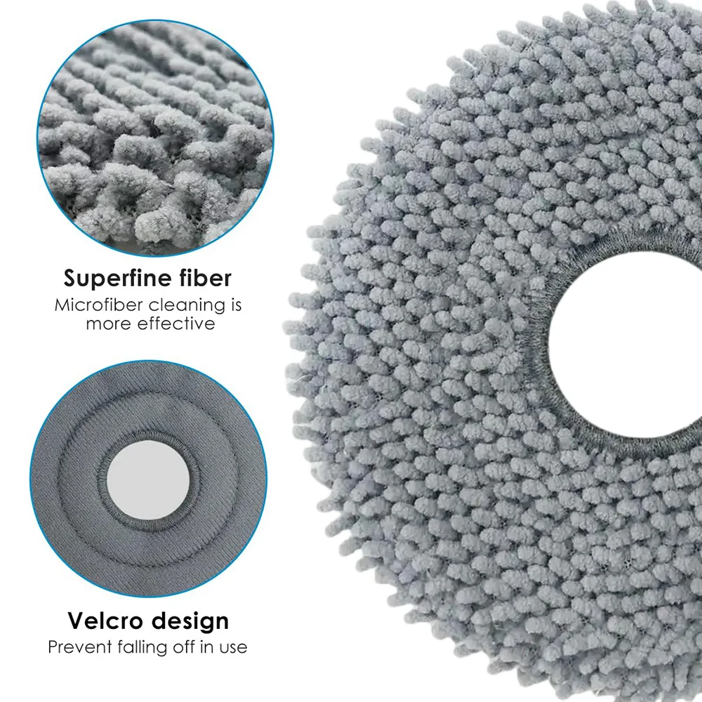 Mop Pads For Roborock Q Revo Master/Q Revo S/Q Revo Pro/Q Revo Maxv/Q Revo Curv Accessories Replacements Parts Mopping Cloths