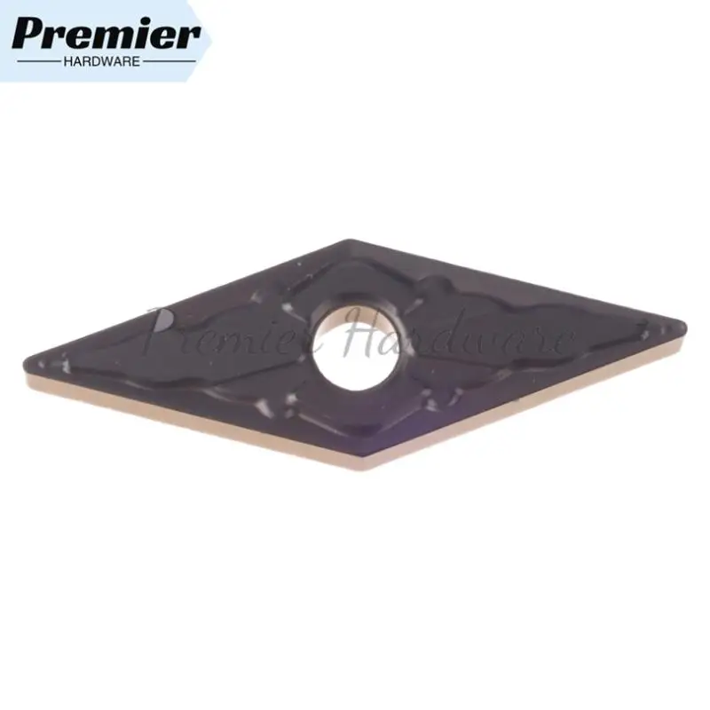 

Двухцветная прорезная пластина VNMG160404-AM SP3200. Токарная пластина из стали. Износостойкая и гладкая. Удаление стружки.