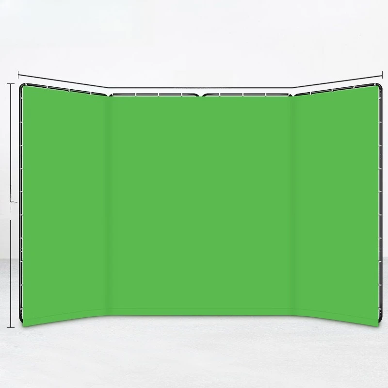 

green screen, background cloth, large, cutout green cloth, background rack, portable, curtain