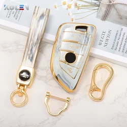 New TPU Car Remote Key Case Cover Shell For BMW X1 X3 X5 X6 X7 G20 G30 G01 G02 G05 G11 G32 1 3 5 7 Series G70 F15 Accessories