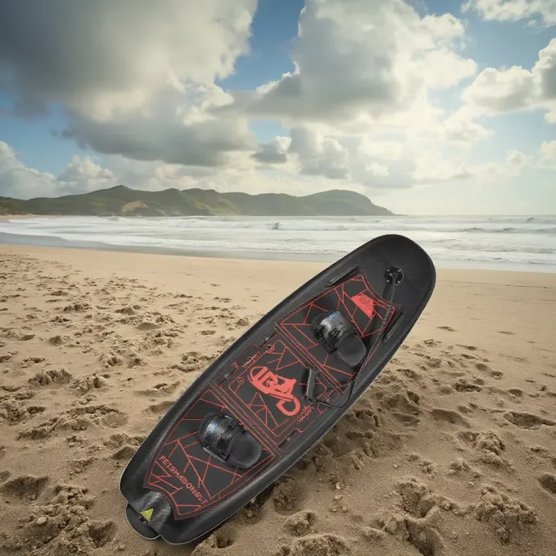 Customizable Logo 10KW Carbon Fiber Electric Jet Surfboard Fast Speed 50KM/H 72V Waterproof 120KG Load Capacity Lakes Surfing