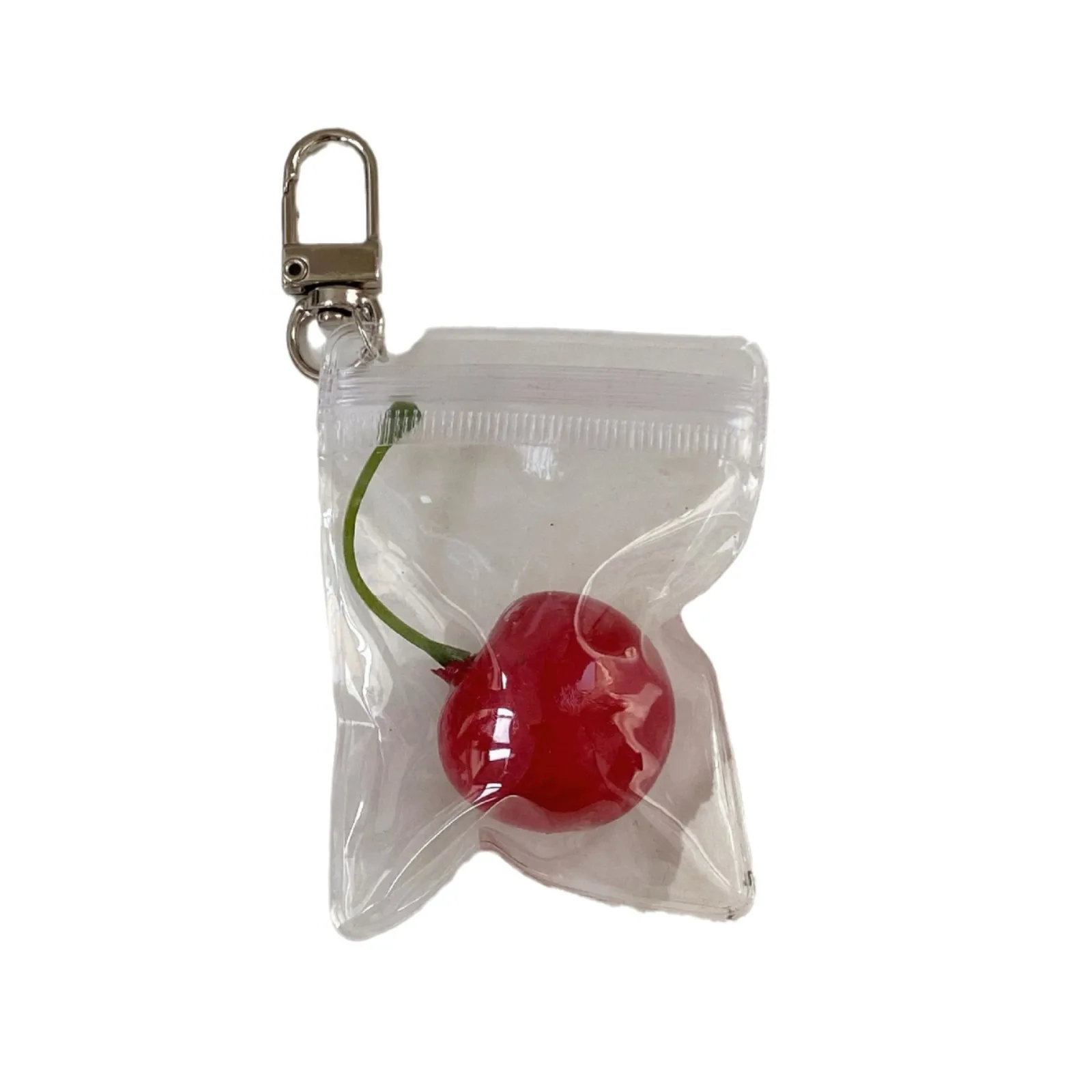 cherry keychain Charm for Women's Handbag Exquisite Internet-famous Crystal Cherry Bag High-Grade Accessories