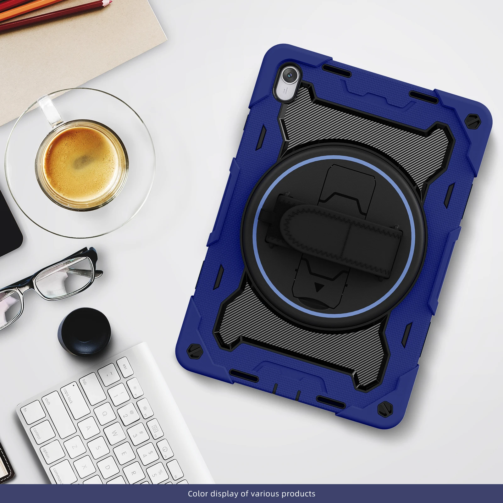 حافظة دوارة لهاتف هواوي هونور باد 9 8 X9a X8a X8 Pro X9 V7 7 6 V6 MatePad 11.5 11 SE 10.4 10.1 C5e T 10 10S غطاء متين