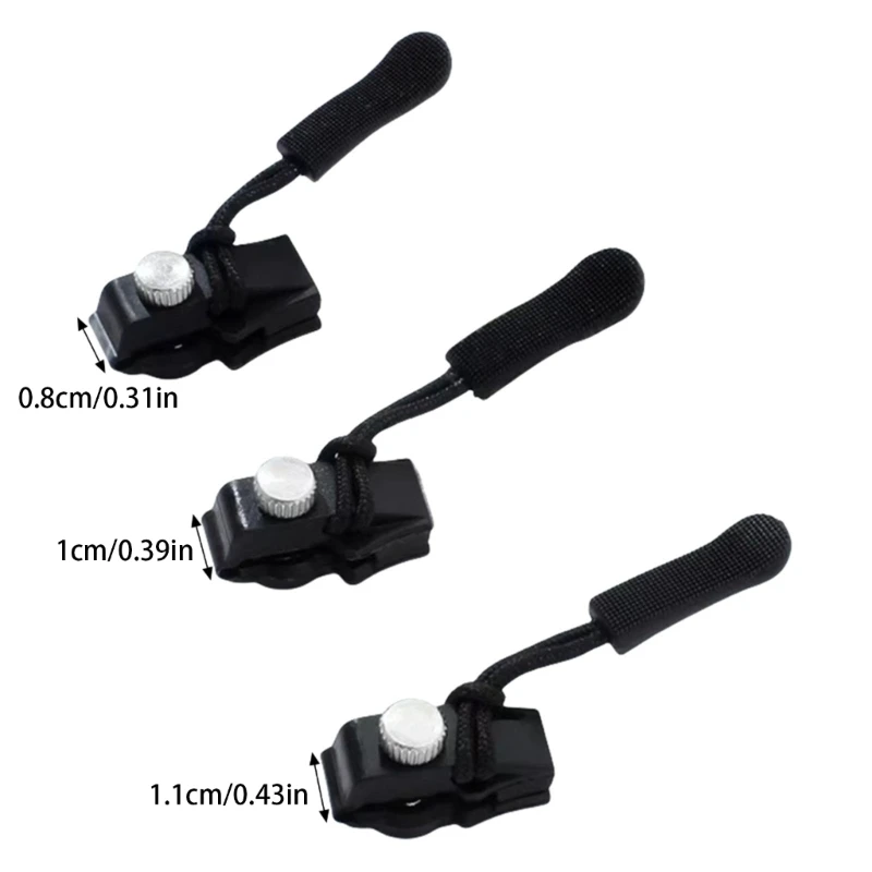 3 Cái/bộ Bộ Dụng Cụ Sửa Chữa Dây Kéo Khóa Kéo Có Thể Tháo Rời Bộ Thay Thế Dễ Dàng Cài Đặt Dropshipping