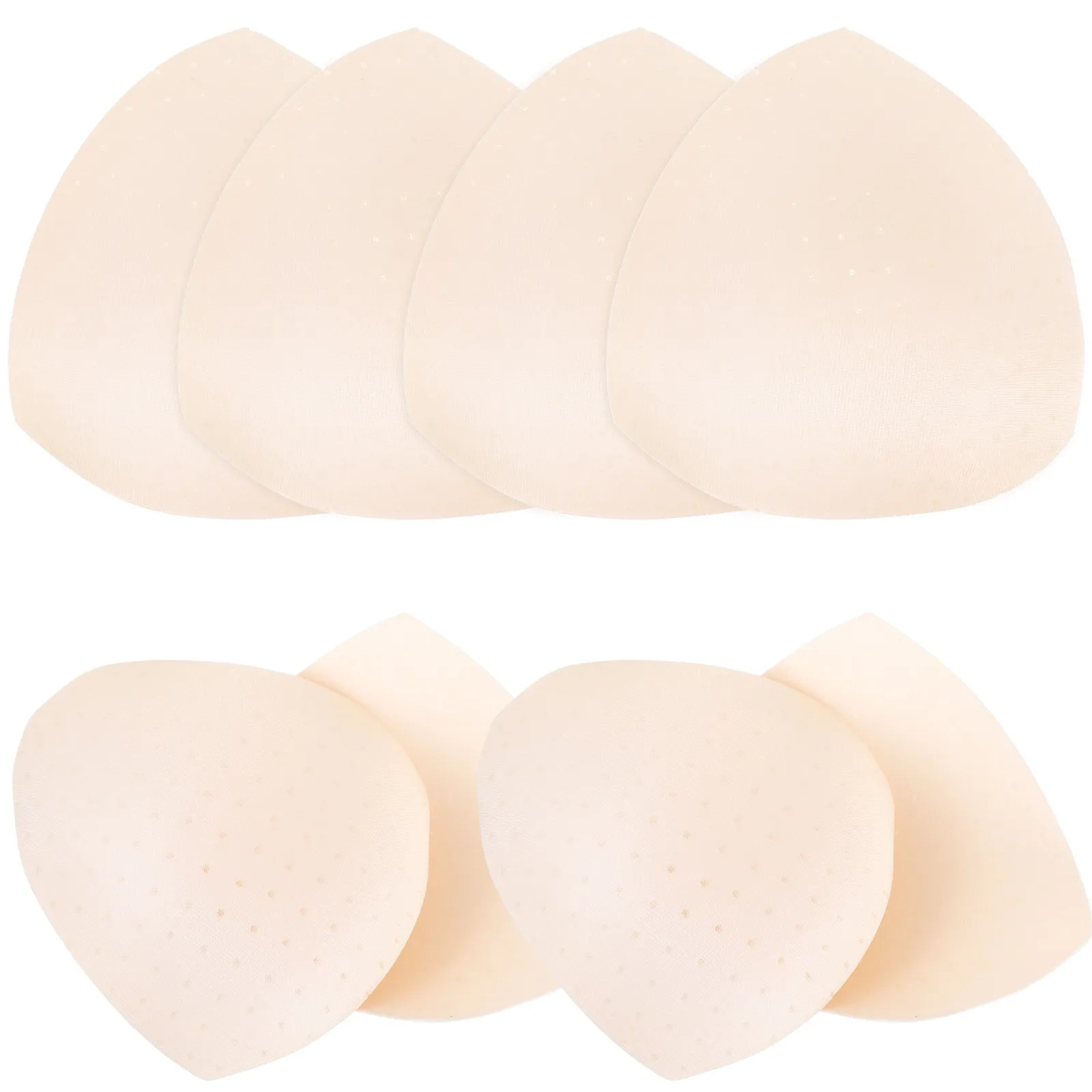 

8pcs Breathable Sports Sponge Removable Cushions Women Girls Push-Up Nursing Accessories Cup Sponge Inserts Swimsuit Replacement