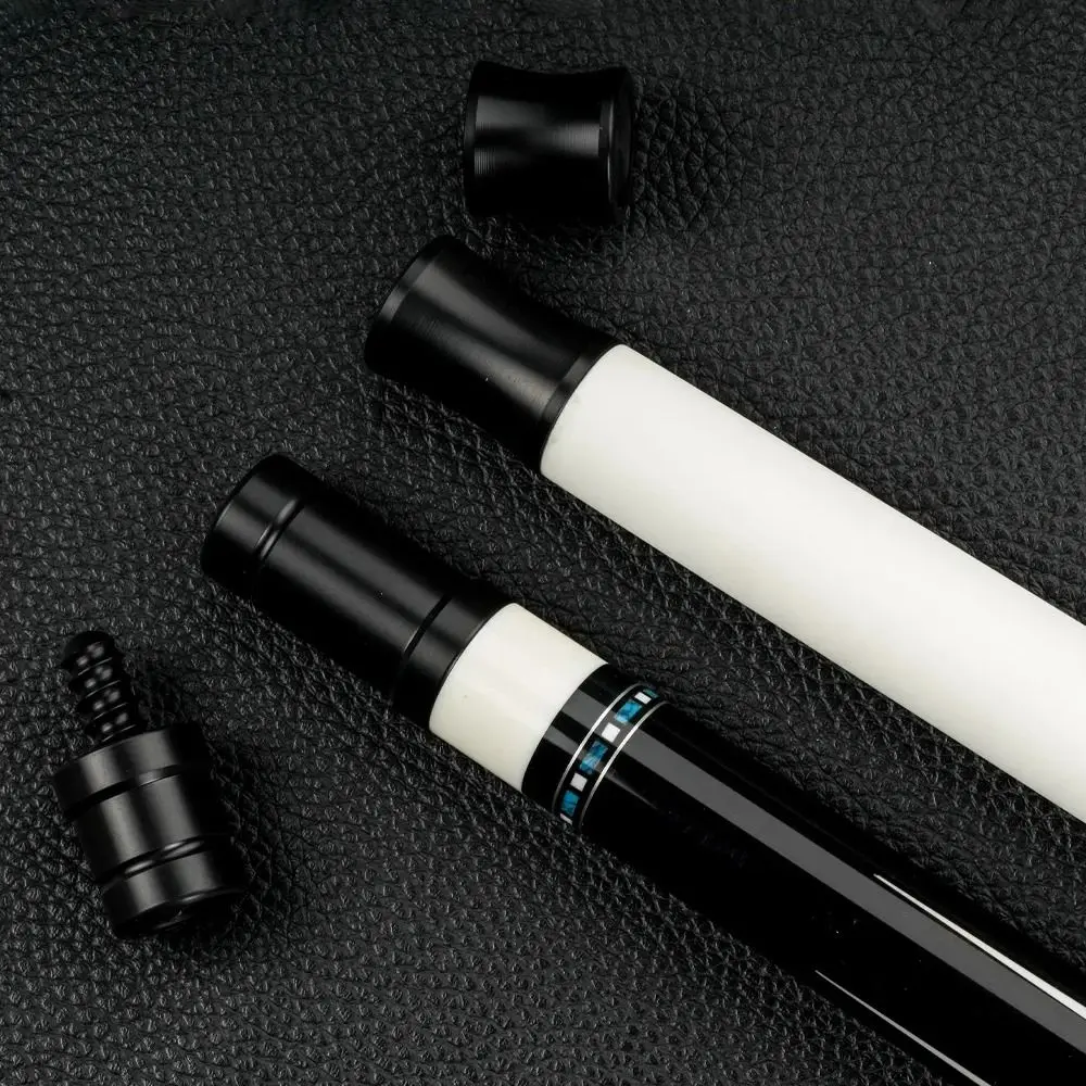 1Set Special Billiard Cue Joint Protector Set Plastic Black Middle Wheel Protection Cover Billiards Accessories for Uni Loc Wavy