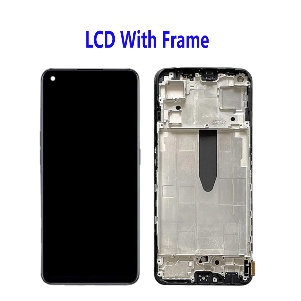 AMOLED For Oneplus Nord CE 2 IV2201 EB2101 EB2103 LCD Display Touch Screen Digitizer Assembly