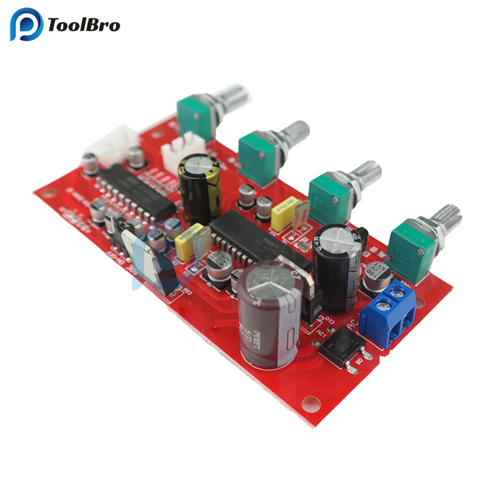 Imagem -06 - Hifi Pré-amplificador Amplificador Placa Bbe Preamp Treble Bass Balance Controle de Volume Upc1892 Mais Jrc2150 dc 12.524v ac 916v