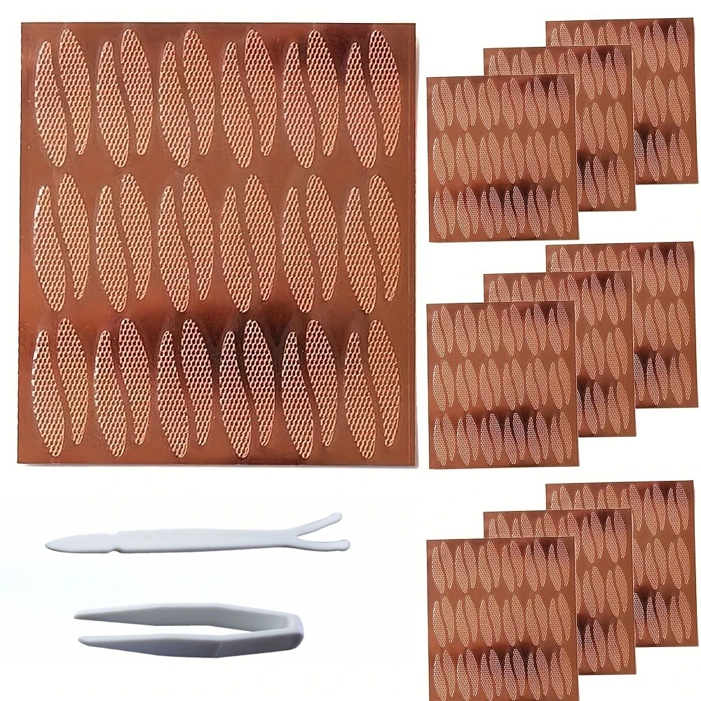 1Pc 36 Stickers Double Eyelid Stickers, Outlining Round and Natural Big Eyes, with A Curved Fit That Is Easier To Operate
