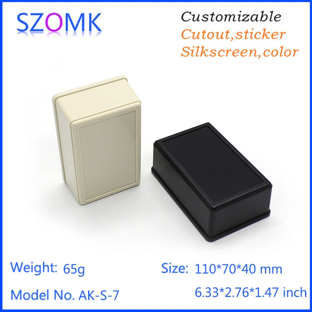 Plastic box enclosure electronics project pcb outlet boxes (1Pcs) hot selling plastic case electric switch box