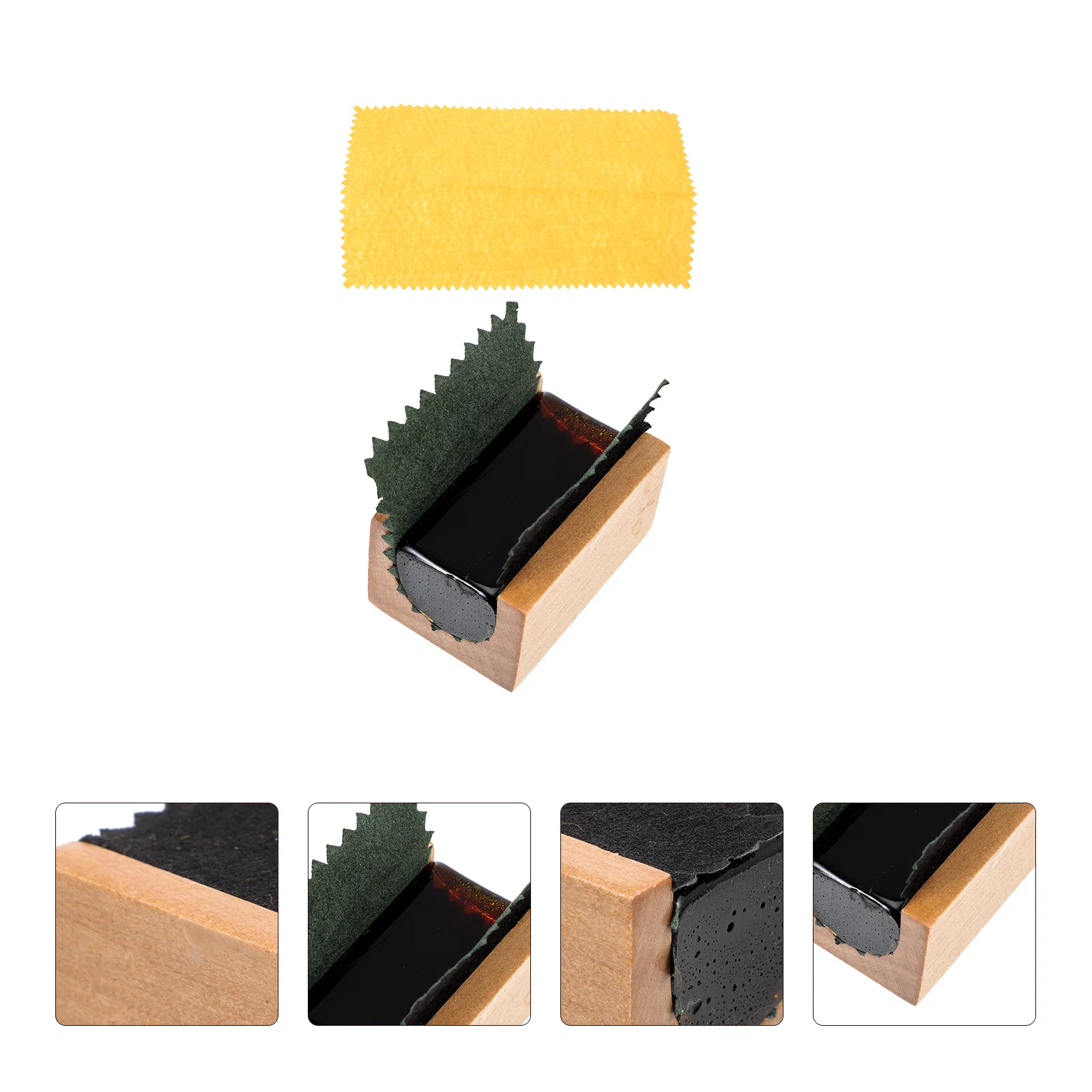 

Rosin Block Violin Maintenance Supplies Instrument Premium Low Powder Dust-free Natural