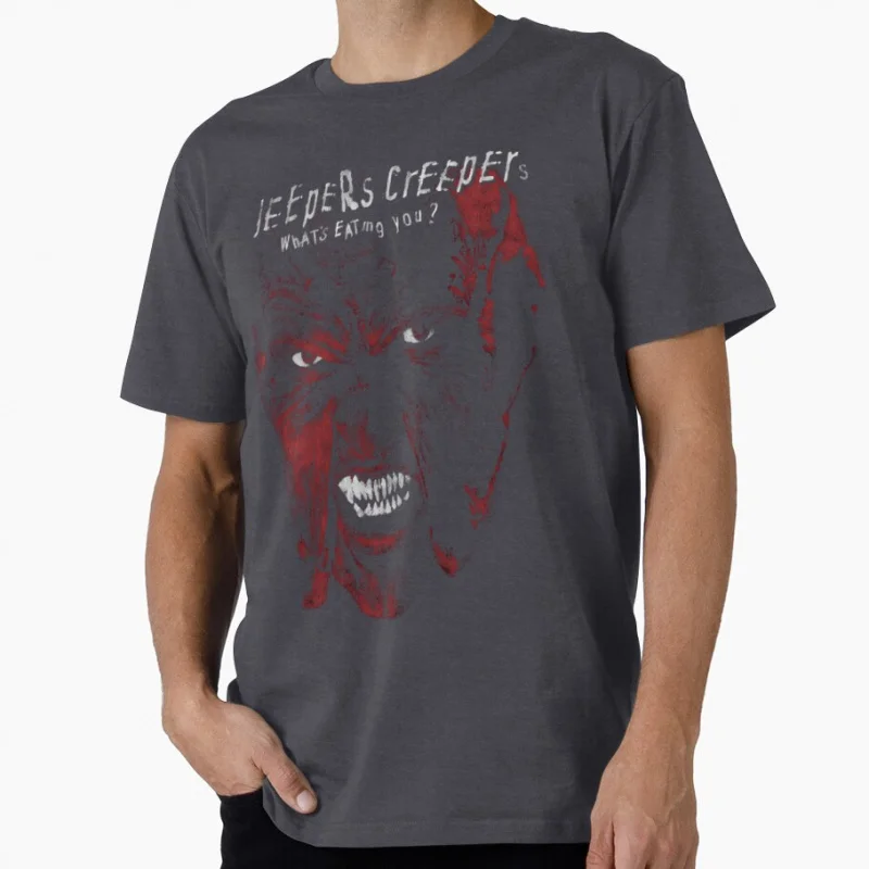 Jeepers Creepers Фильм ужасов Винтаж Телесериал Хэллоуин Фильм Классический подарок Футболка Топы большого размера Одежда из 100% хлопка с принтом