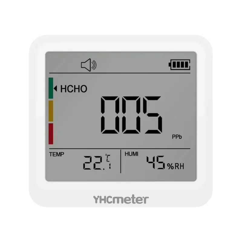 Portable Formaldehyde Detector HCHO Monitor with Built-in Lithium Battery for Home Factory OEM OBM