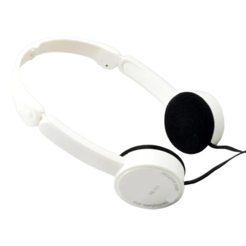 Kinder-Kopfhörer, faltbar, Stereo, 3,5 mm, kabelgebundenes On-Ear-Headset für Jungen/Mädchen/Laptop