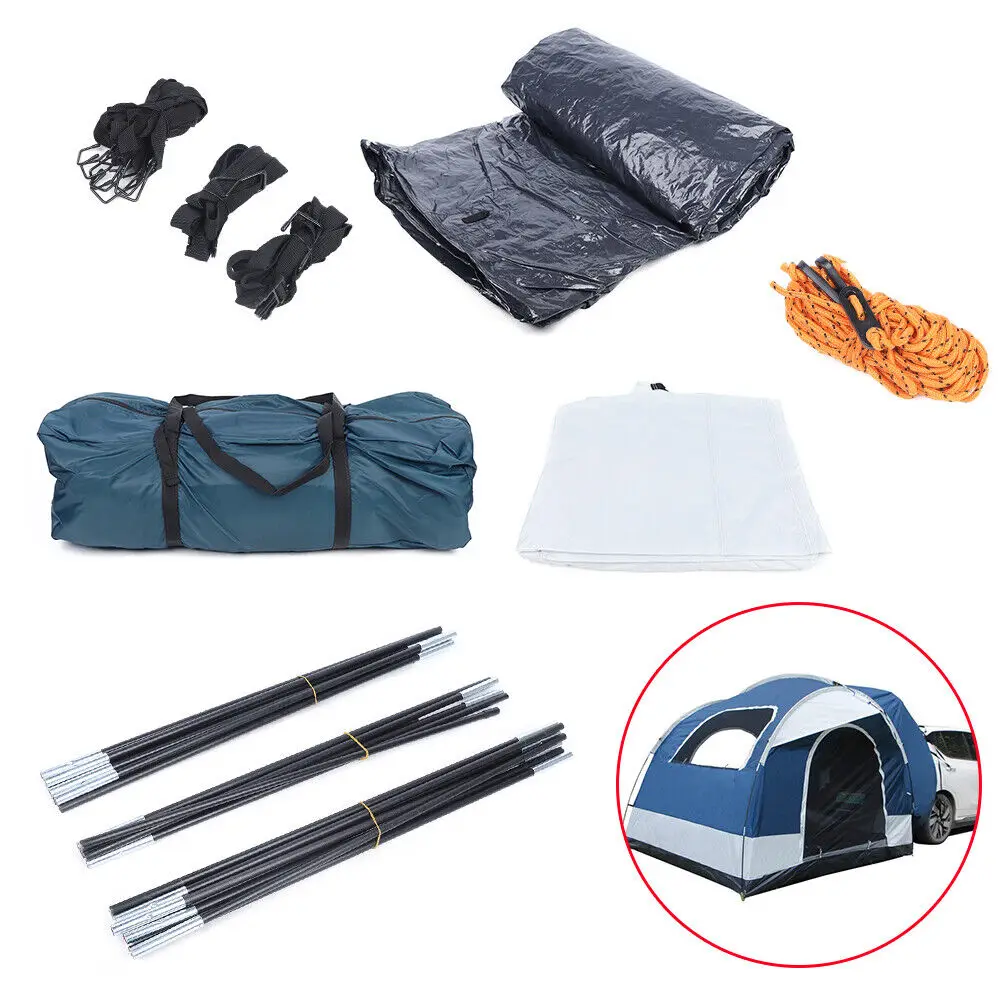 

Universal SUV Camping Tent 4 Person Camping Tents Canopy Car Shelter Tent