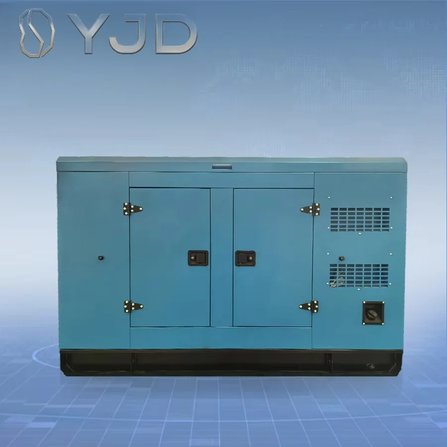 DYJD Stamford 50/60Hz Diesel Generator Set 400V/230V Silent Type Automatic Voltage Regulation 50kW Rated  1500/1800 RPM Output