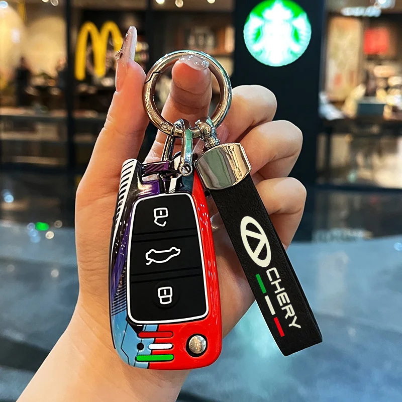 

Car Remote Key Case Cover Protect Shell Fob For Chery ARRIZO7 E3 E5 A3 A5 Tiggo 2 3 5 3X Fulwin2 Eastar Little Ant Airyze Ruihu