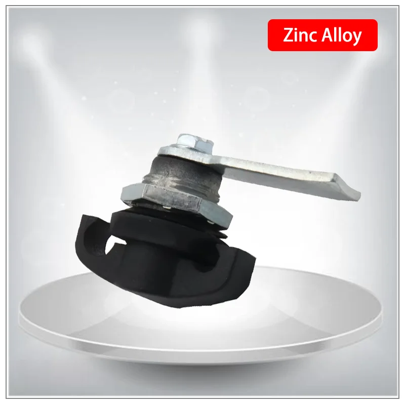 3pcs Zinc Alloy Tongue Lock for Industrial Automation Machinery Electrical Chassis Cabinet Durable Metal Door Handle Locking Sys