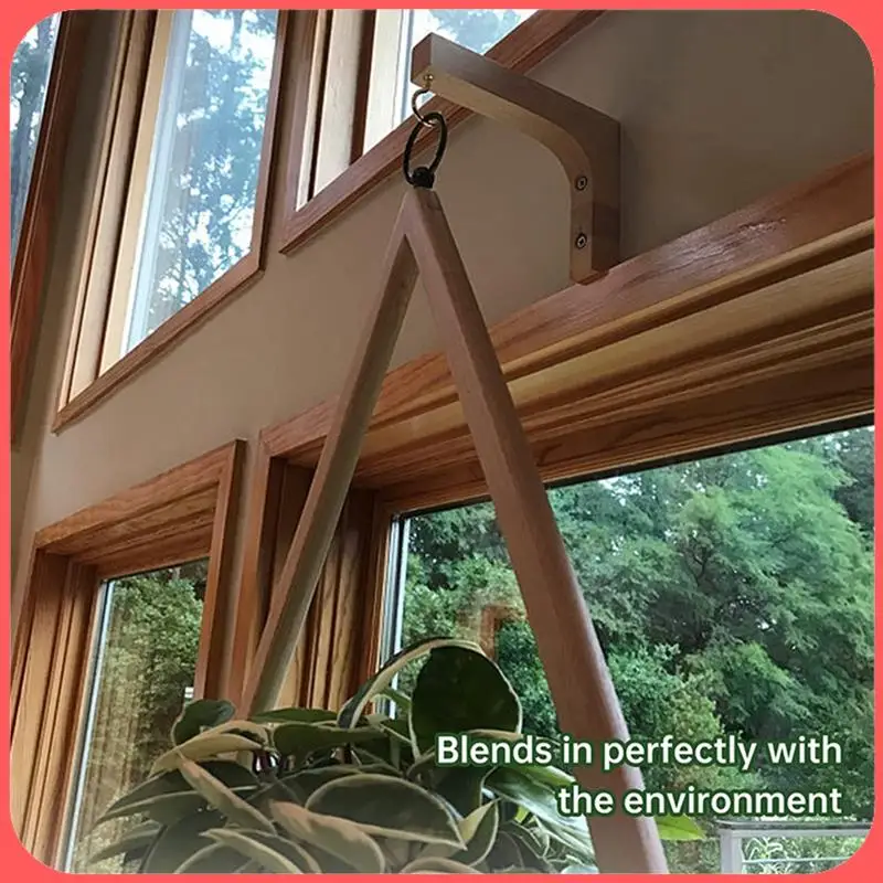 

A76I-4Pcs Hanging Plant Hook Plant Hangers Indoor For Indoor Flower Baskets Pot Lanterns Planter
