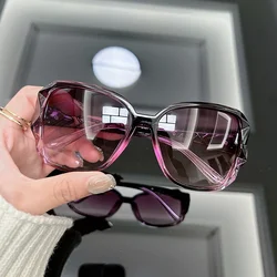 Fashion Square Sunglasses Women Brand Designer Retro Gradient Sun Glasses Female Elegant Black Vintage Mirror Gafas De Sol
