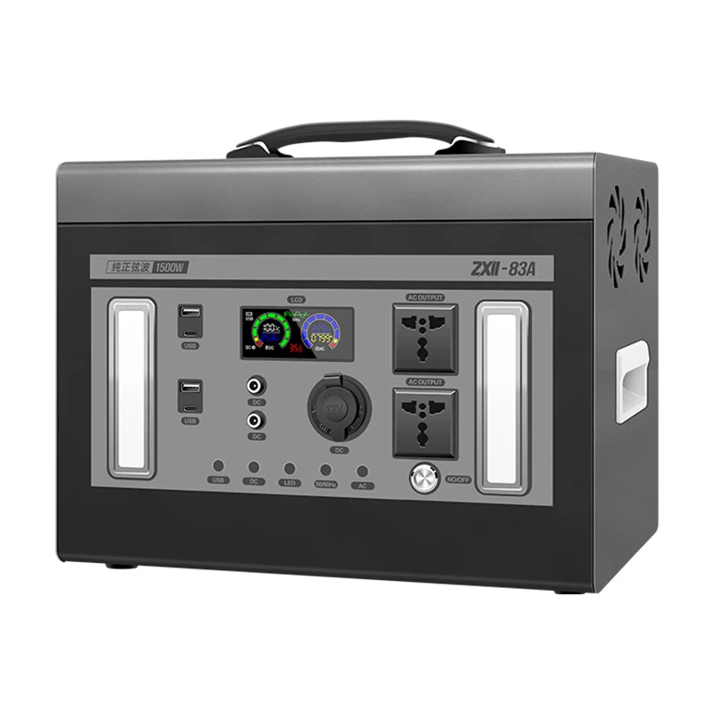 12V/24V 300W/1500W Pure Sine Wave Inverter Kit with Portable Charging for Outdoor Camping/RV/Solar Systems Backup Power