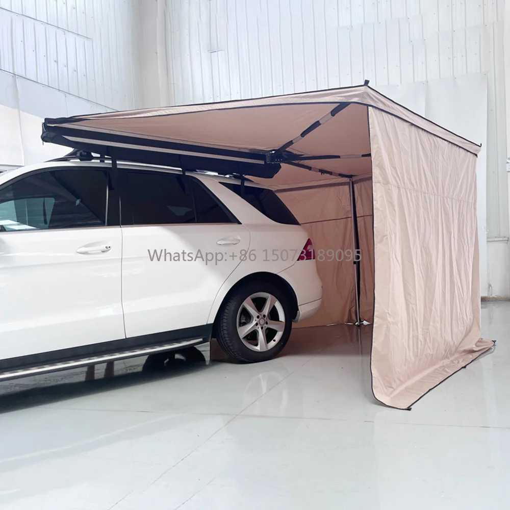 

Off Road Car Side Awning Truck Camping Car Outdoor Car Tent Roof Side Awning 270 Degree for Suv