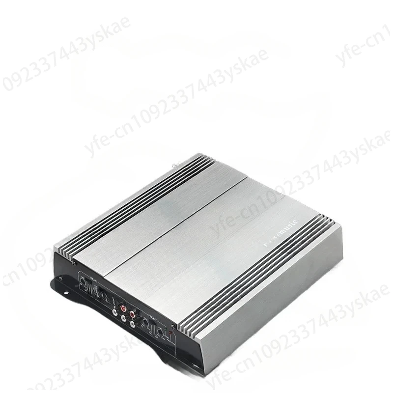 

Car Power Amplifier 12v24v Car Audio Truck Power Amplifier 4 Channel High-power Four-way Push Speaker Subwoofer