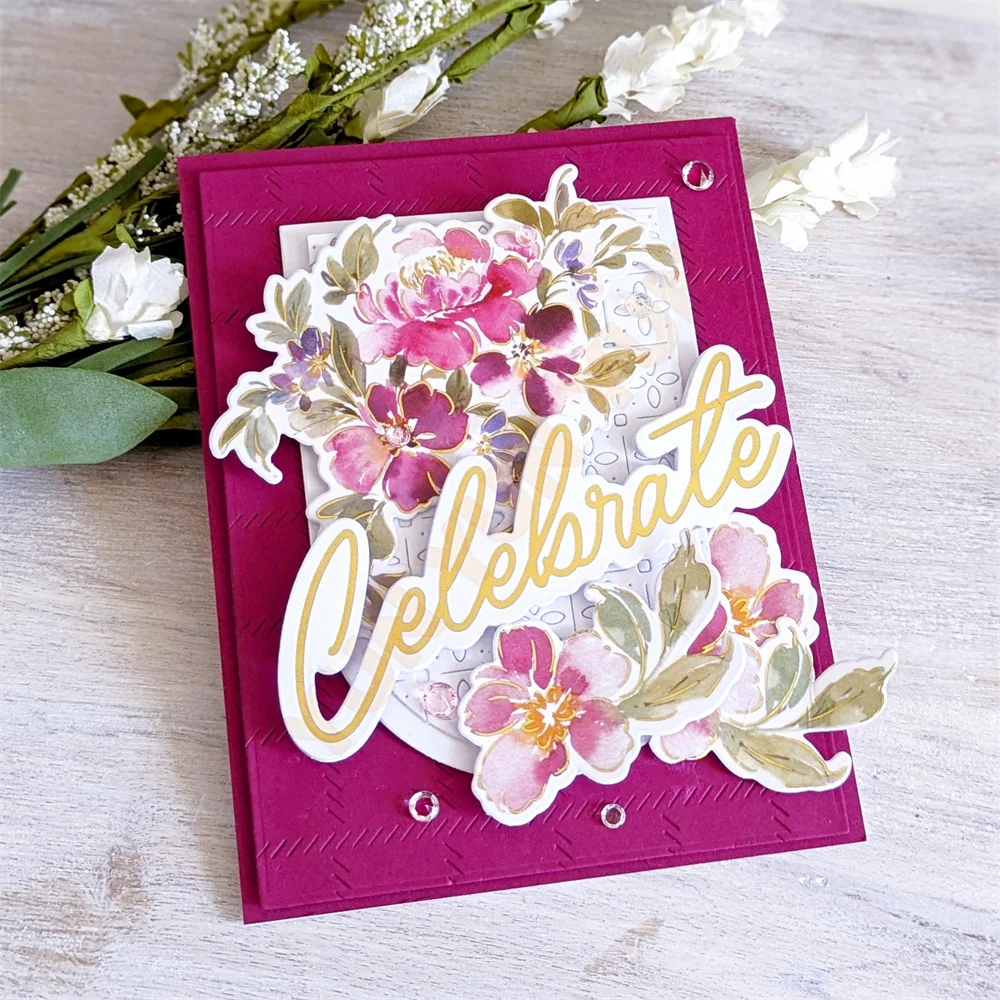 Fresh Valentine's Day New Craft Metal Cutting Dies Stamps Stencils Hot Foil Plate Die DIY Scrapbooking Embossing Cards Handmade