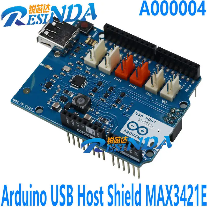 Arduino USB Host Shield MAX3421E USB peripheral host controller A000004