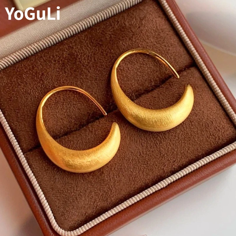 

Fashion Jewelry Simply Design Popular Geometric Metal Earrings For Women Female Gifts 2026 Trend New Accessories Wholesale