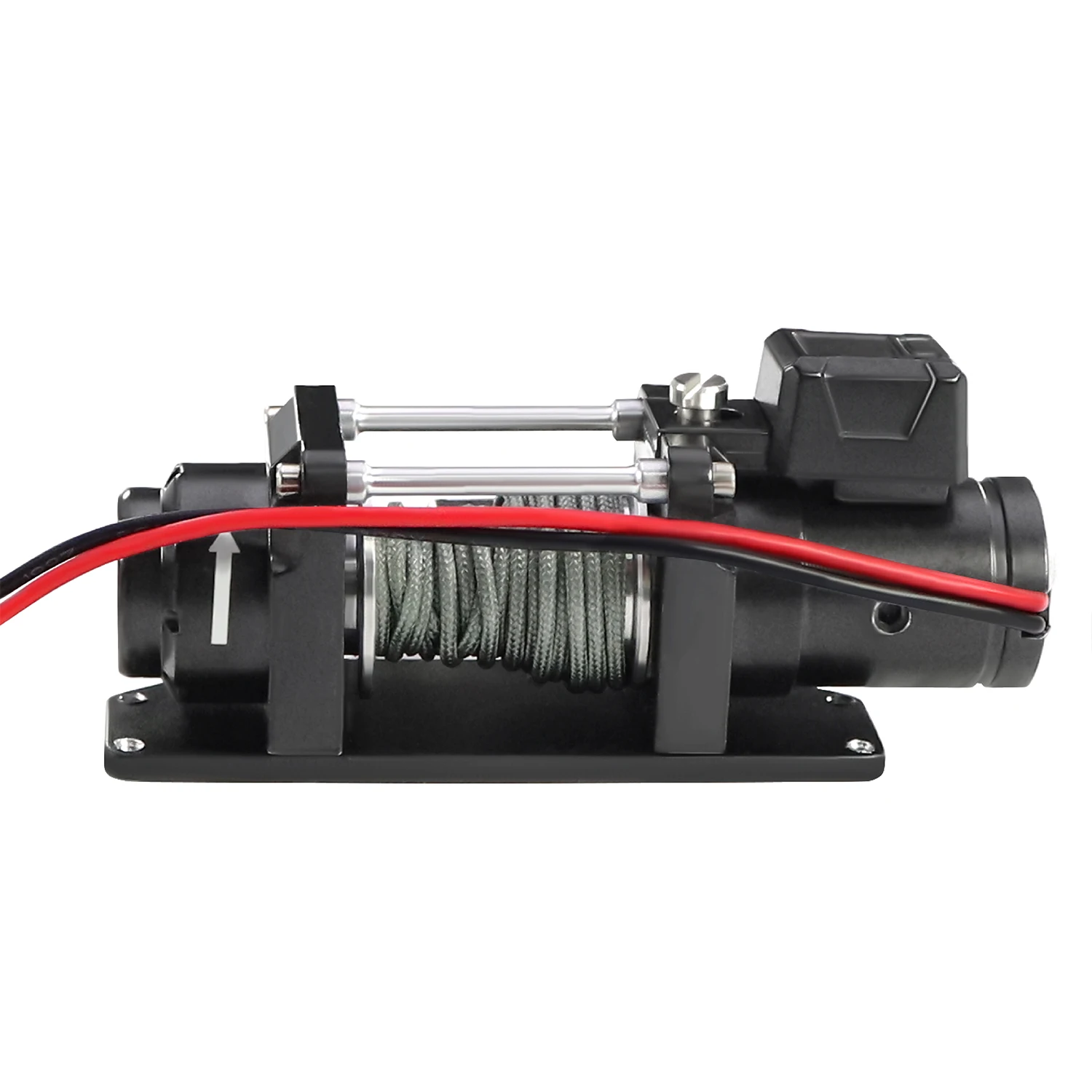 1/10 RC مقلد ونش كهربائي معدني ل 1/10 RC الزاحف سيارات محوري SCX10 II III TRX4 TRX6 RC4WD D90 D110 Yikong ترقية أجزاء #5