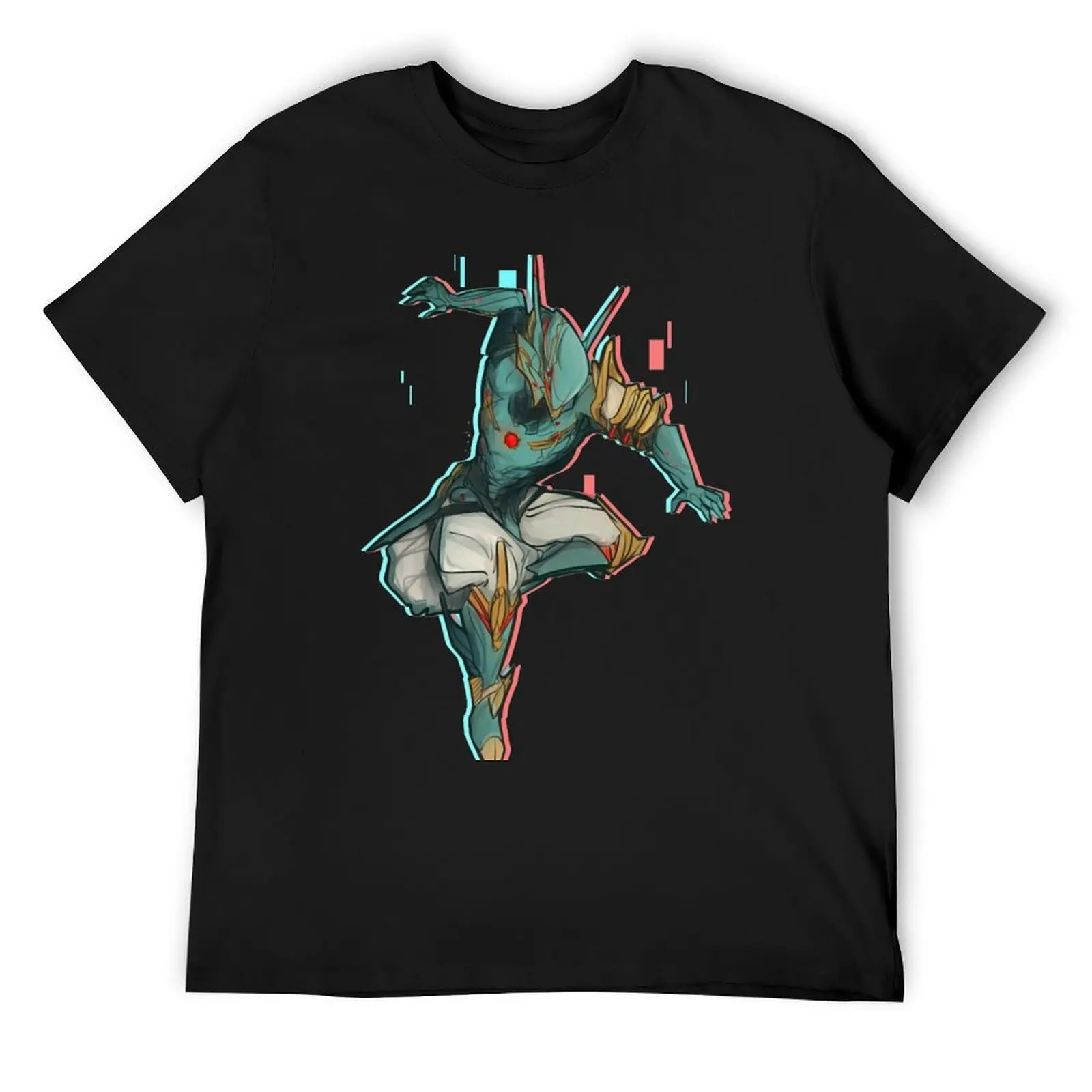 Warframe Volt - Warframe , Warframe , Футболка с бантом, мужские винтажные футболки с рисунком, мужские однотонные футболки