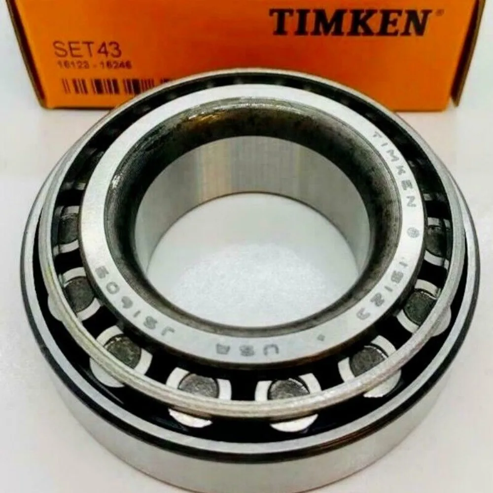 CONJUNTO TIMKEN 43 15123 15245 ROLAMENTO DE ROLLER CÁPIDO 1-1/4"